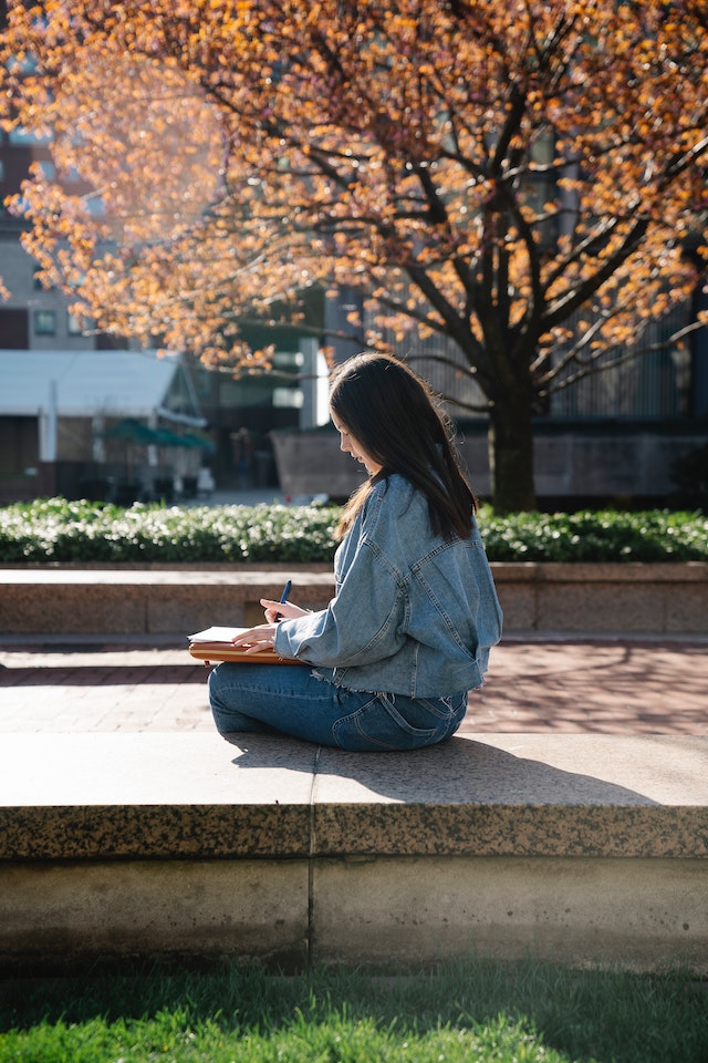 Writing can be a form of meditation